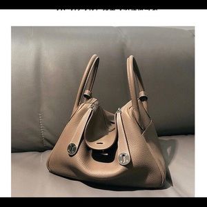 Lindy 26cm bag purse minimalist faux leather tote